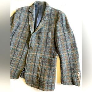 French Harris tweed sport coat